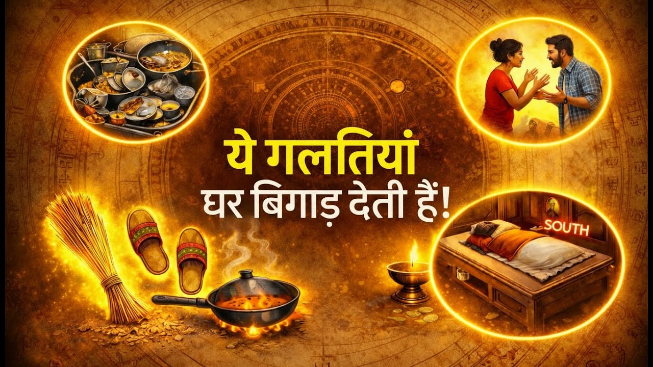 ये गलतियाँ घर बिगाड़ देती हैं | वास्तु की गंभीर चेतावनी These Mistakes Destroy Home Peace!