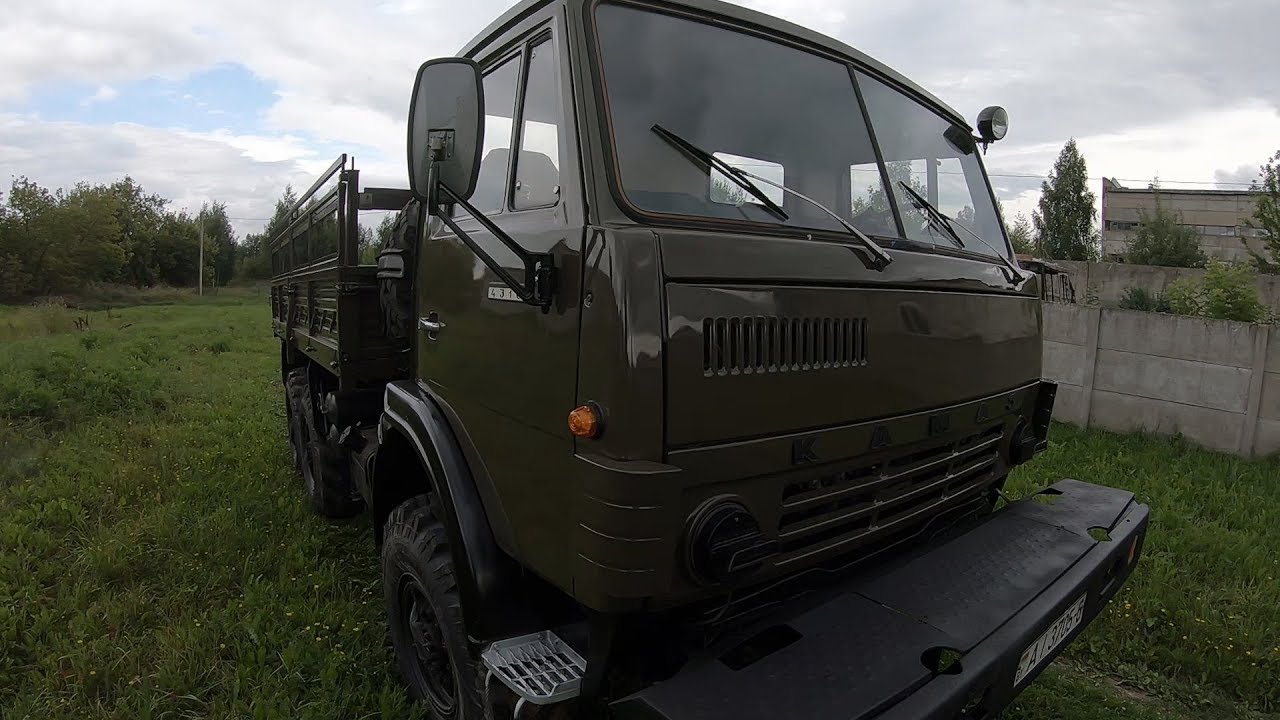 Камаз 4310 покрасил как с завода!!! Сам не ожидал.
