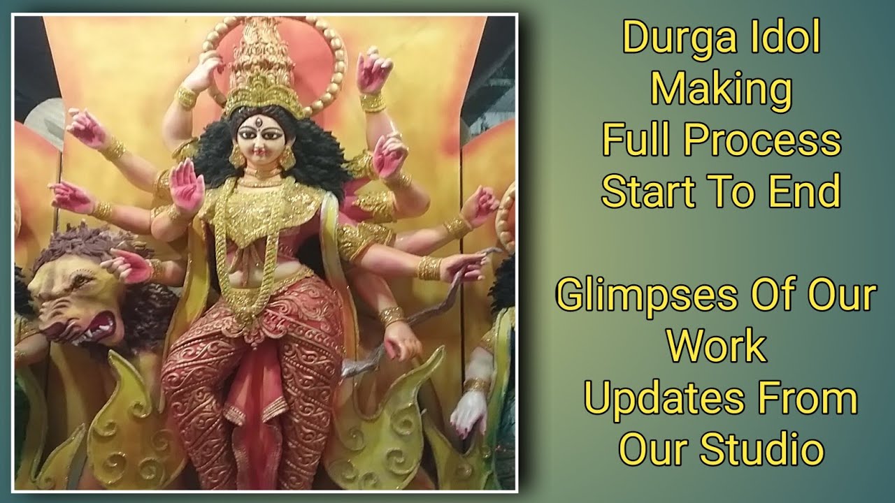 Durga Idol Making Full Process Step By Step| Kumartuli Durga Pratima Making |Traditional |Durga Puja