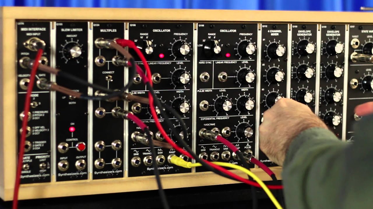 Modular Analog Synthesizer Project 01
