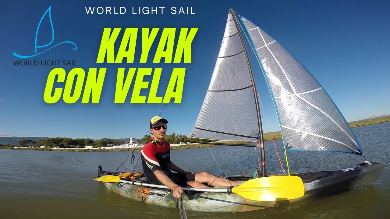 Magnifico KAYAK con VELA
