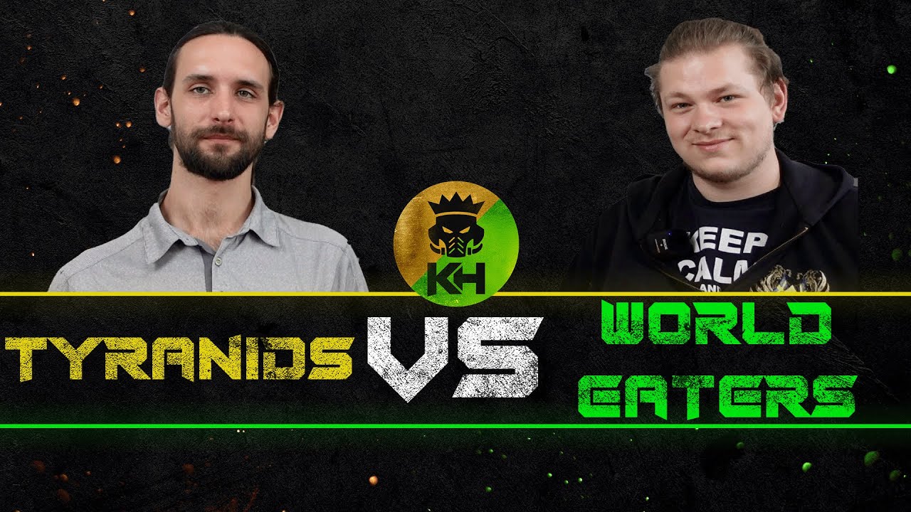 Von Fleisch, Blut und 6+++ - Invasion Fleet TYRANIDS vs WORLD EATERS - Warhammer 40k Battle Report