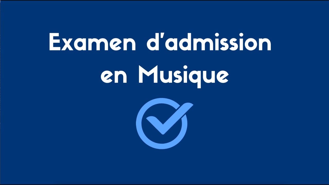 Cégep de Sainte-Foy - Les auditions en musique