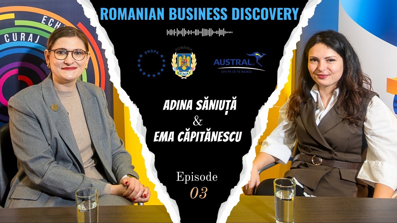 Antreprenoriat, Marketing & Academia | Adina Săniuță, PhD | Romanian Business Discovery Podcast