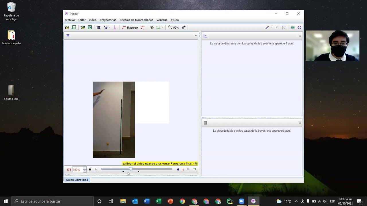 Tutorial Tracker 6.0.1: Instalación + Caída Libre (Gráficas Posición, Velocidad y Aceleración)