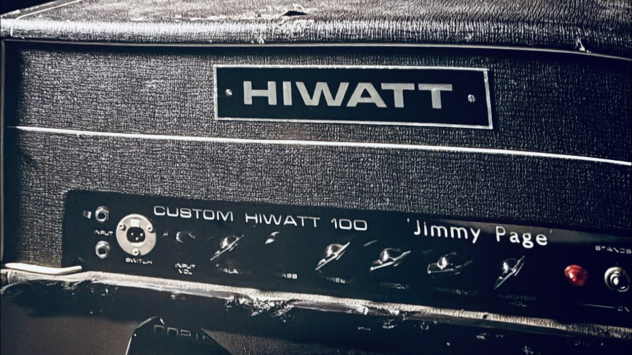 Jimmy Page Amps - Hiwatt years Pt1