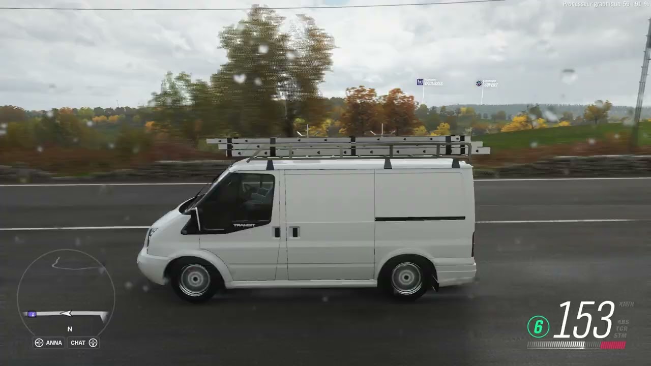 Forza Horizon 4 FORD TRANSIT (logitech G920+shifter)