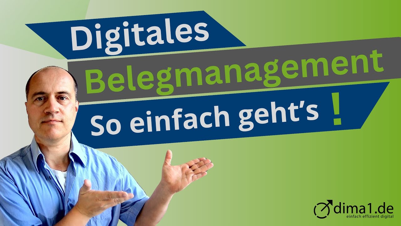 Digitales Belegmanagement f&uuml;r Selbstst&auml;ndige - So geht's