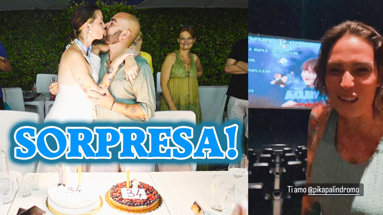 Super SORPRESA per il mio compleanno/matrimonio! Che emozione  😍