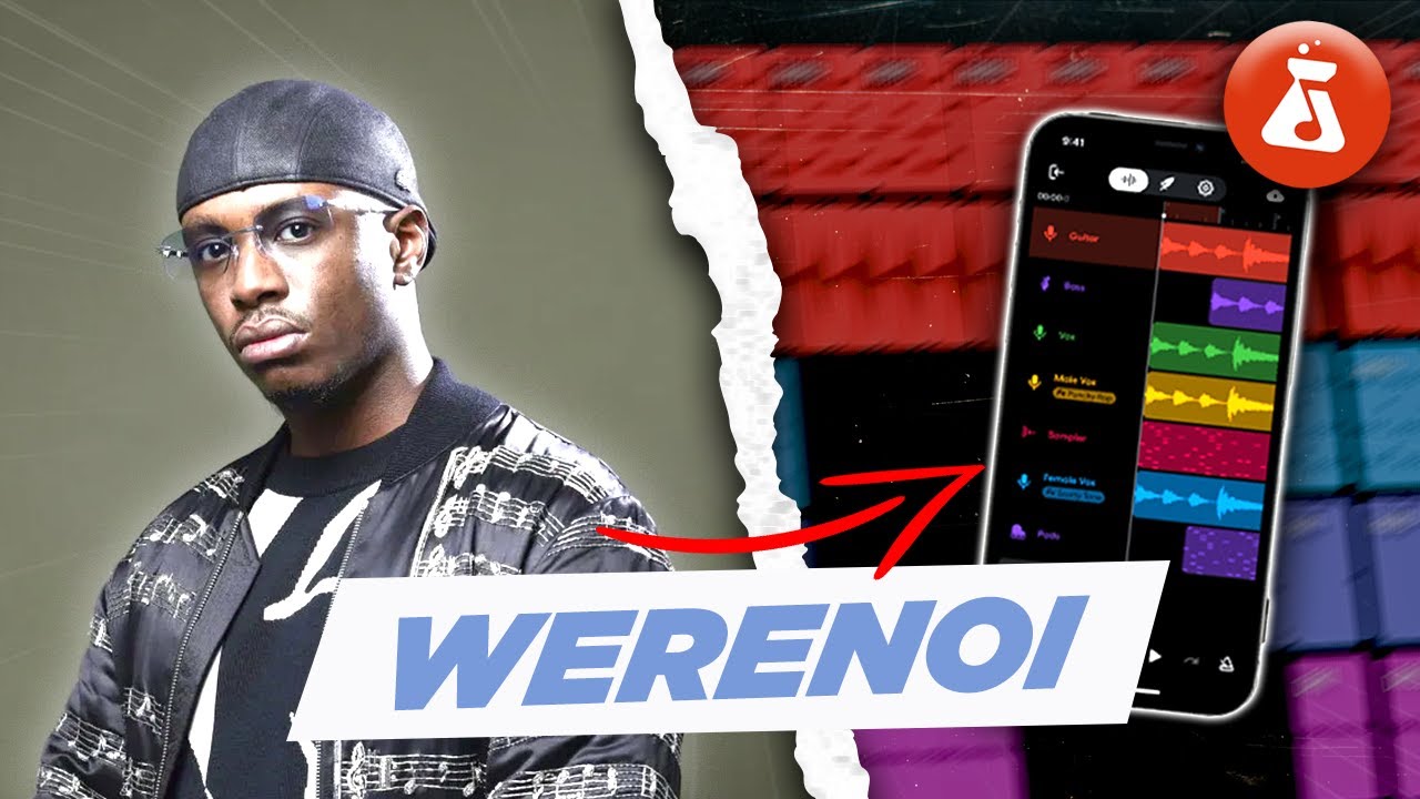 MIXER UNE VOIX COMME WERENOI SUR BANDLAB ! 📱🎧