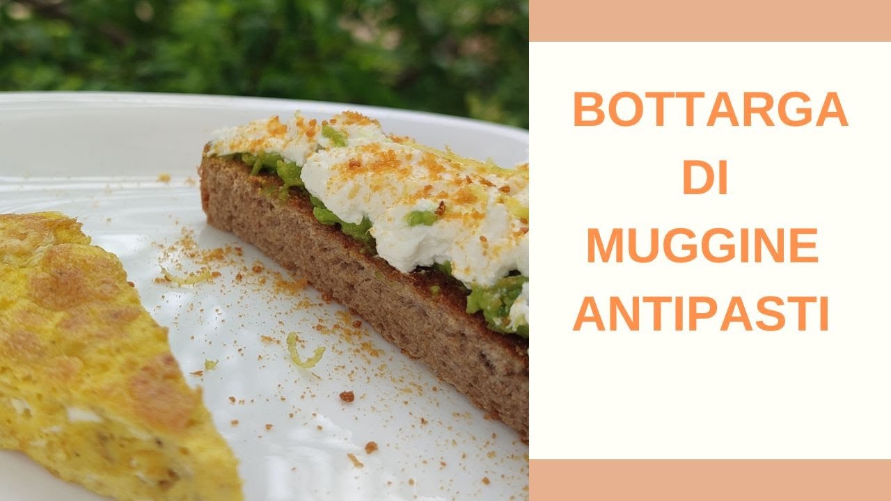 Bottarga di Muggine sarda :antipasto facile veloce e gustoso