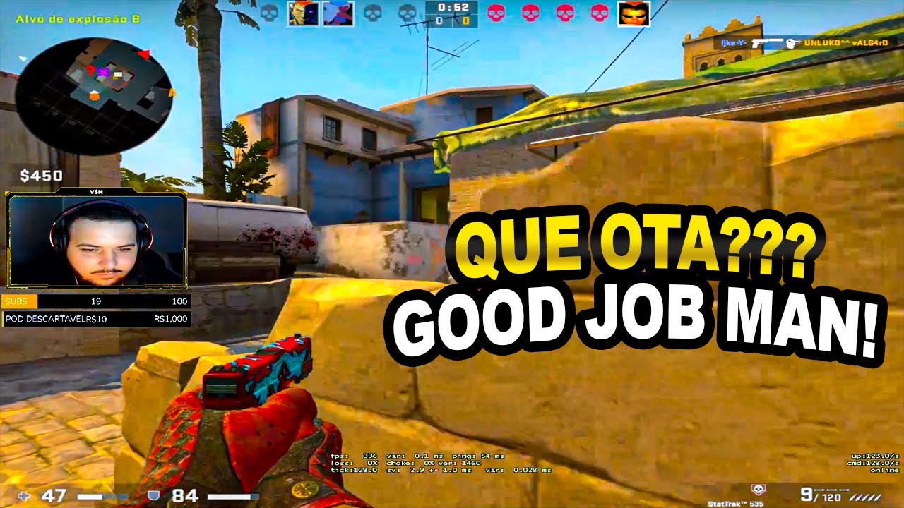 GRINGO FICOU SEM ACREDITAR NO CLUTCH DO VSM