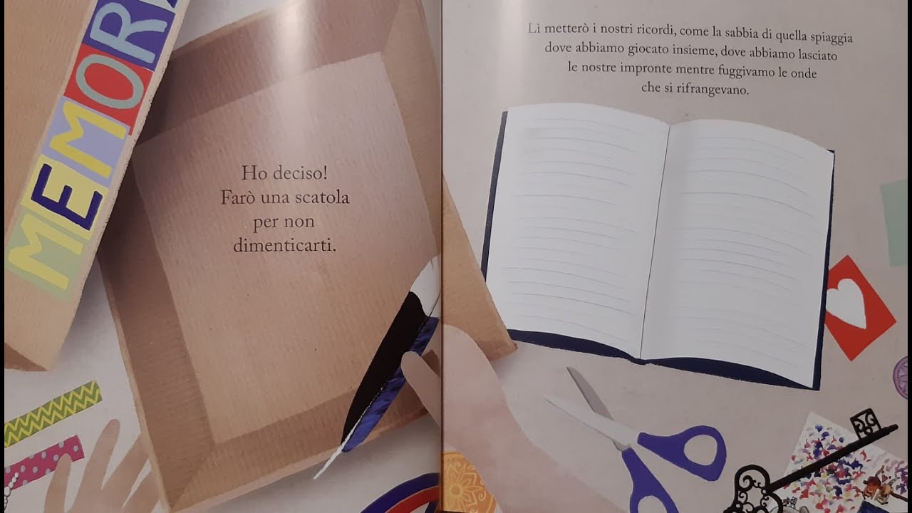 La scatola dei ricordi - Lettura Albo Illustrato.
