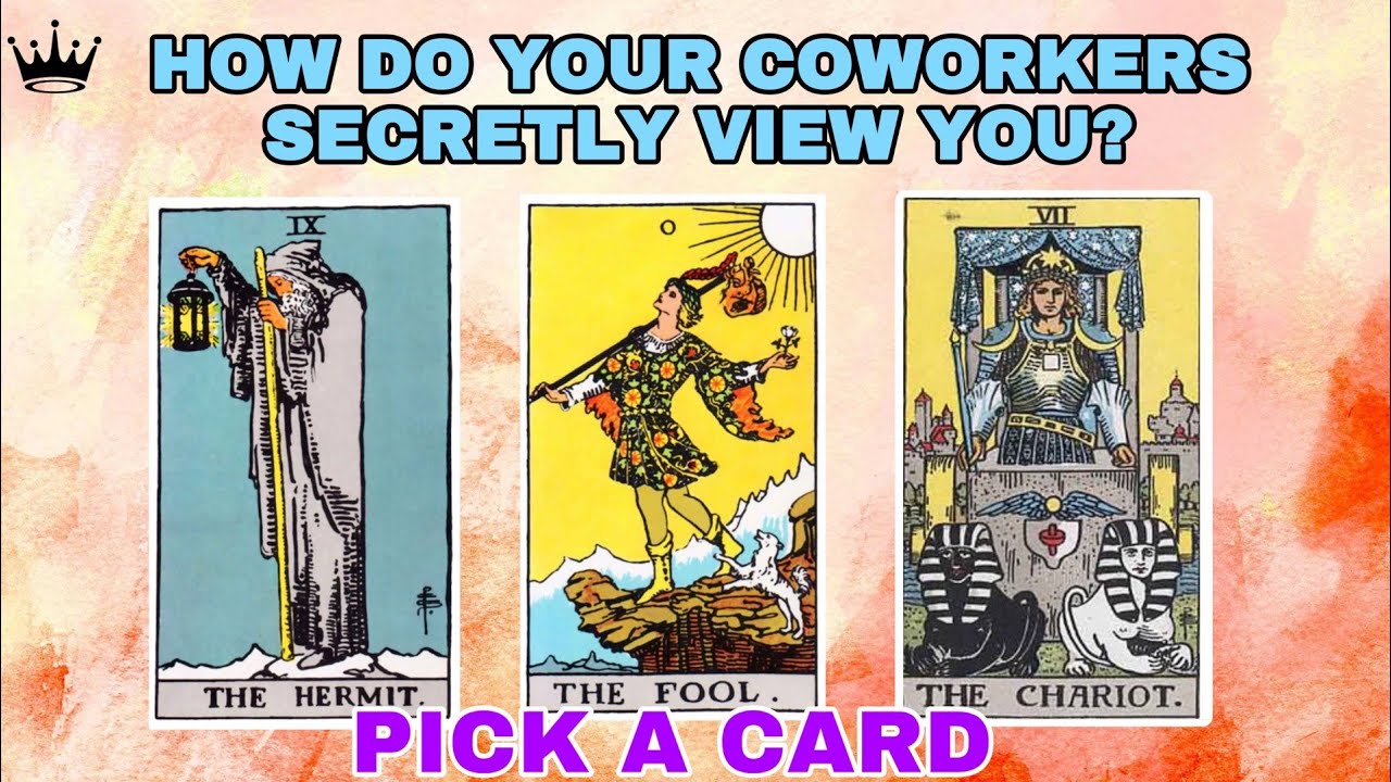 HOW DO YOUR COWORKERS SECRETLY VIEW YOU??🔮 PICK A CARD TAROT