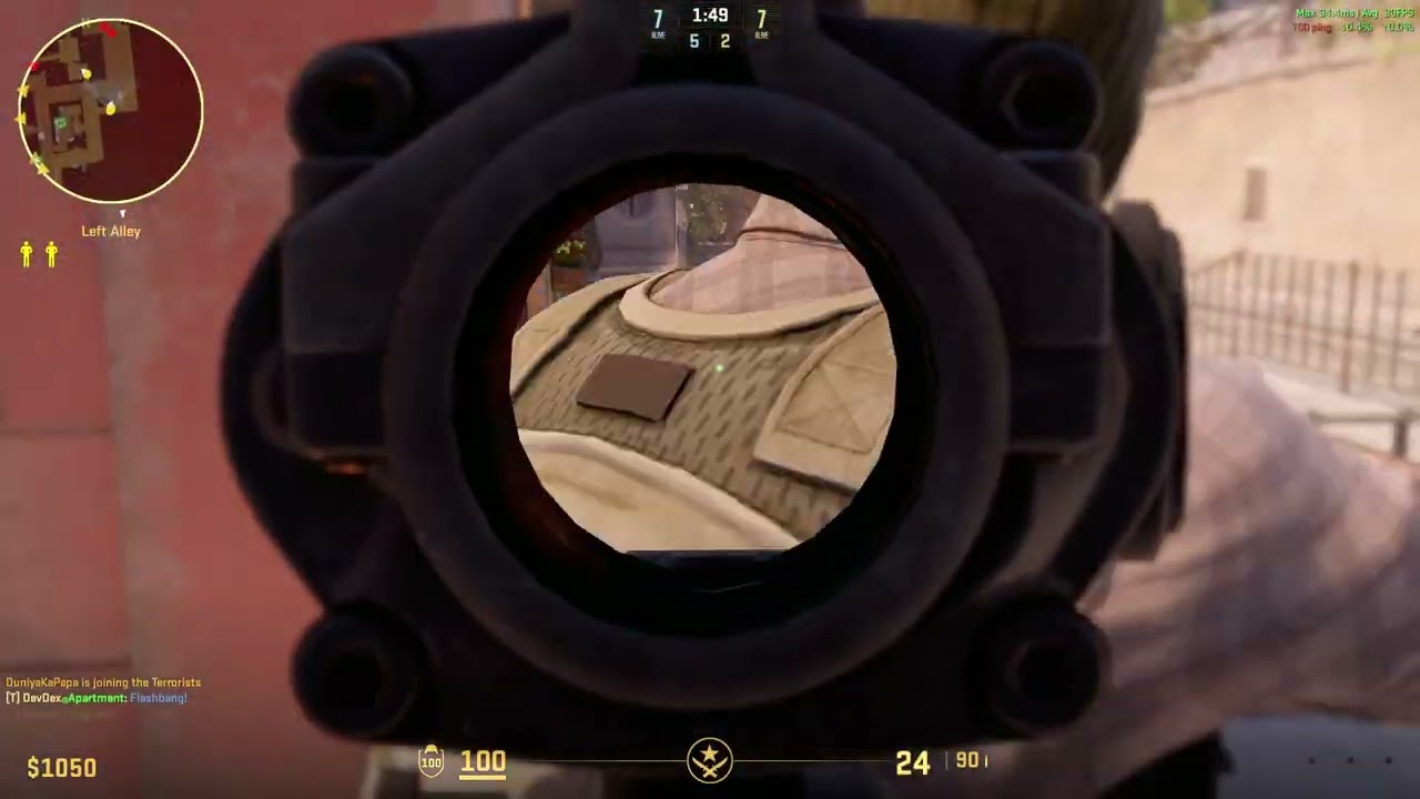 Sniper experience in CS2 | GPU RTX 4060