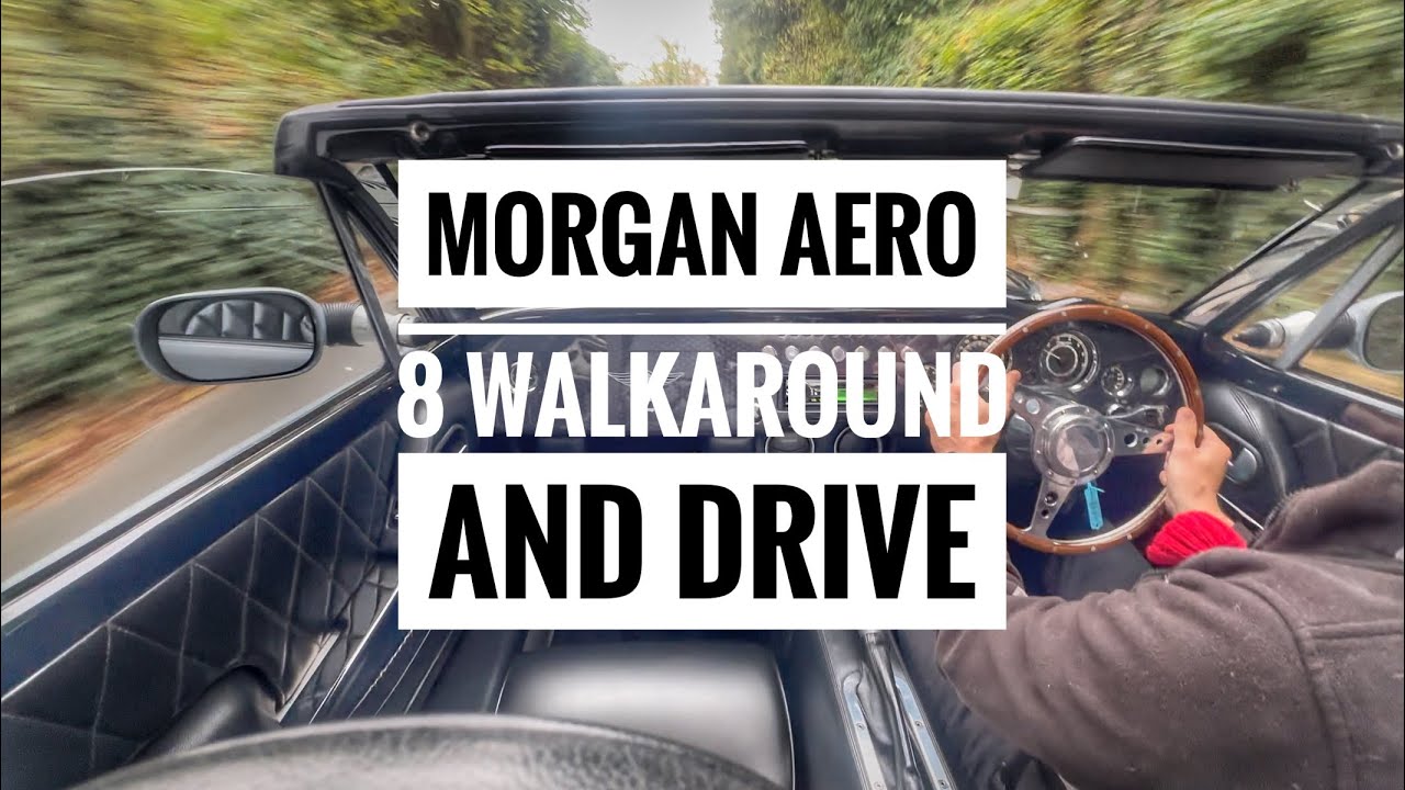 2008 Morgan Aero 8(s4), 4.8ltr auto in dove grey, walkaround and drive