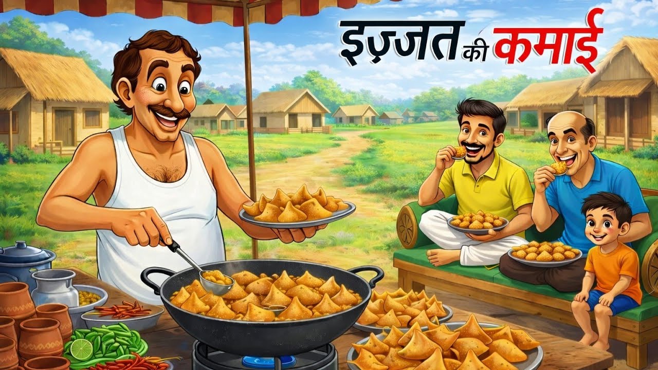 इज़्ज़त की कमाई | Hindi Kahaniyan | Cartoon Story | Moral Stories | Kahaniyan