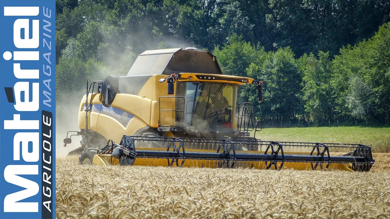 Essai de la moissonneuse New Holland CX8.80 !