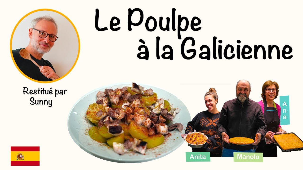 La recette de la salade de Poulpe à la Galicienne