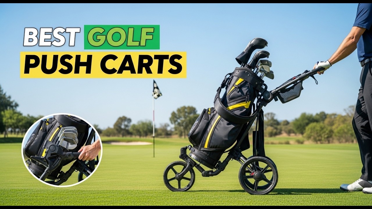 ТОП-5 лучших гольф-тележек 2026 года | Гольф-тележка для бережного отношения к спине
