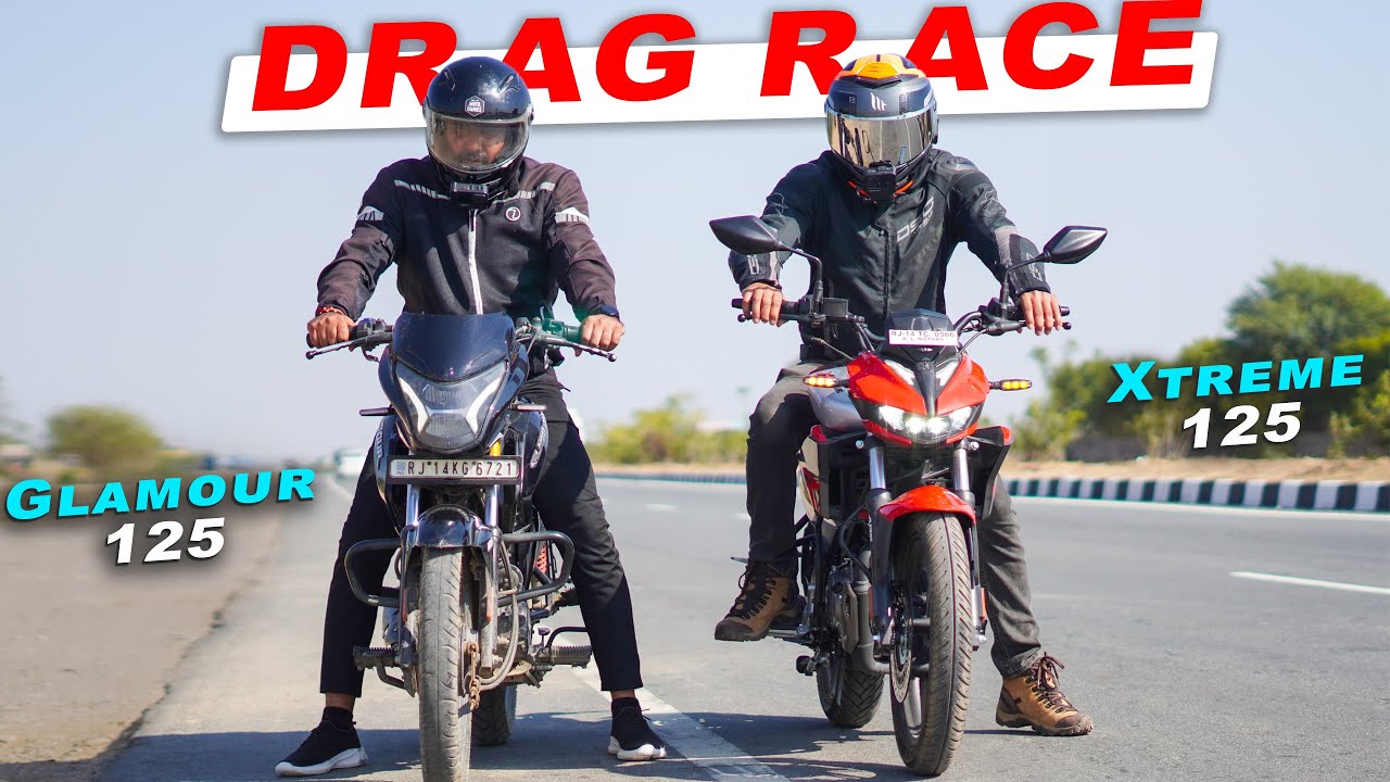 Xtreme 125 vs Glamour 125 : Drag Race | Top End Race