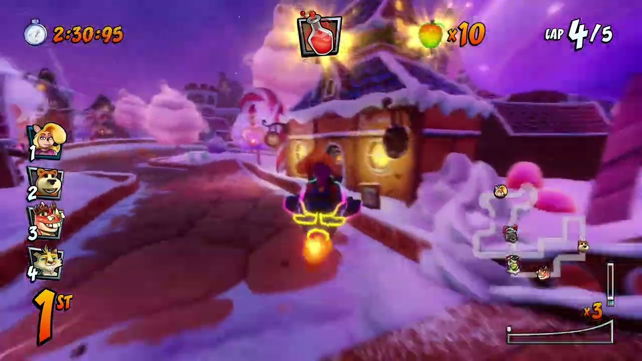 Crash™ Team Racing Nitro Fueled Gingerbread Joyride With Tawna