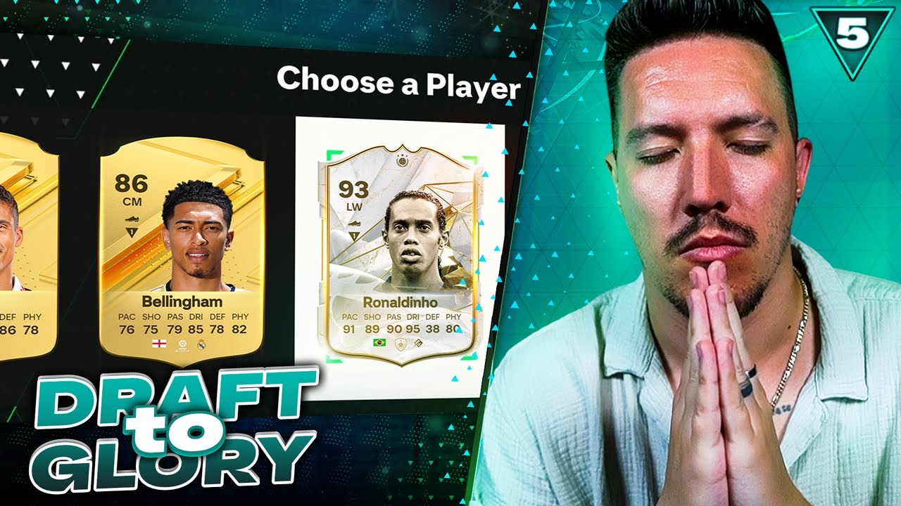 ÚRISTEN DE BIKA EZ A DINHO! 🔥⚽️ DRAFT TO GLORY #5