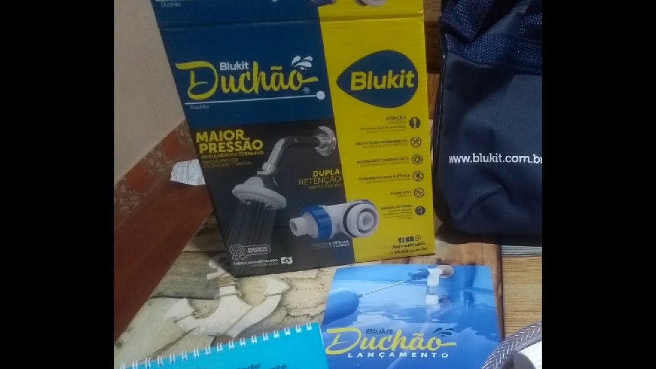Pressão no chuveiro e torneiras( Duchão )