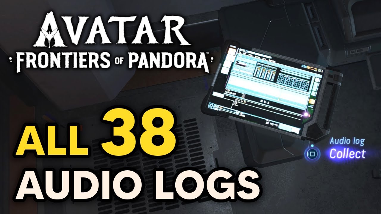 Avatar Frontiers of Pandora - ALL 38 Audio Log Locations