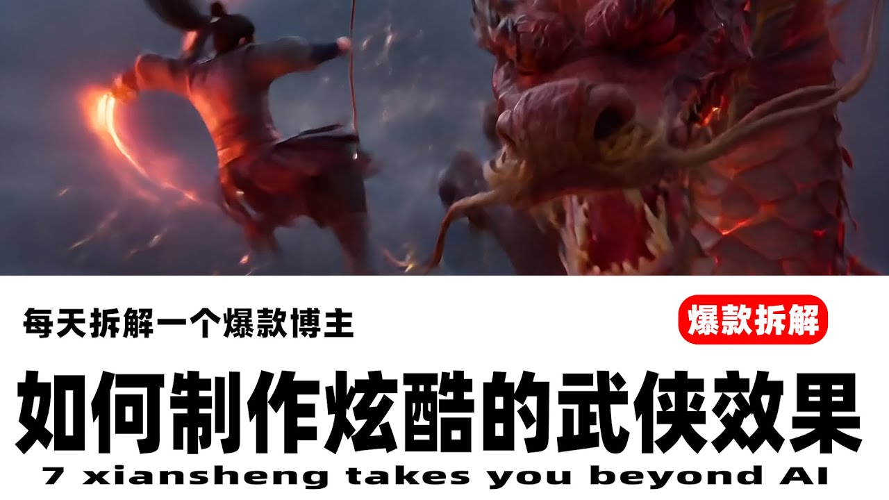【保姆级教程】AI动画电影制作之用Ai一键生成4K漫剧+打斗特效+连贯镜头