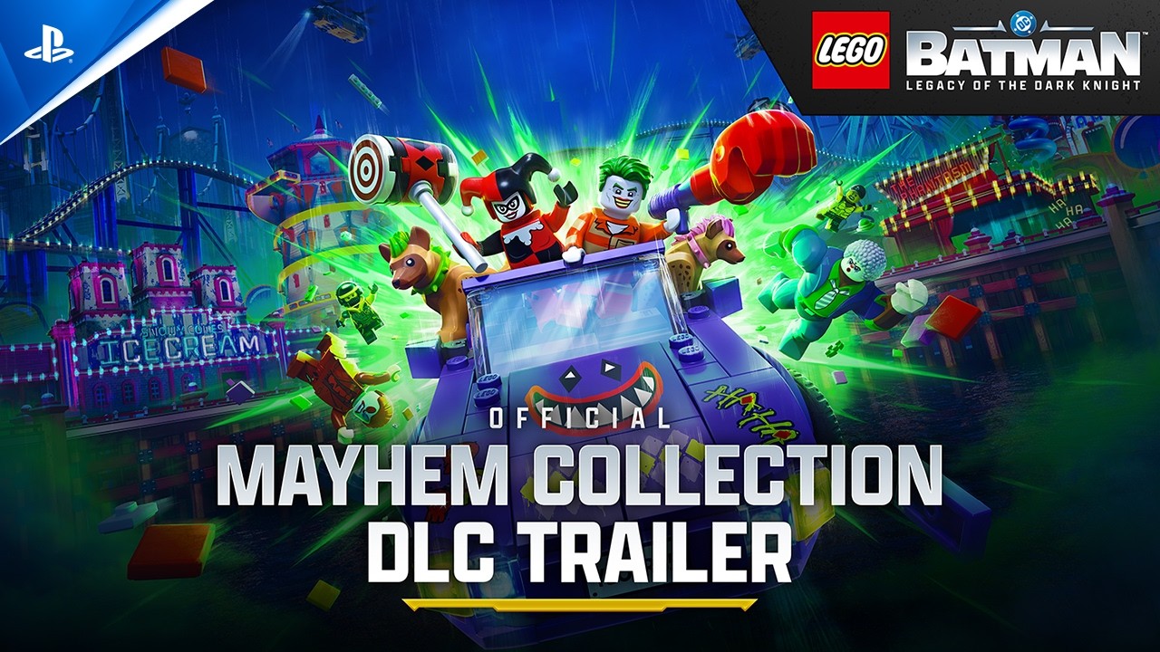 LEGO Batman: Legacy of the Dark Knight - Mayhem Collection DLC Trailer | PS5 Games