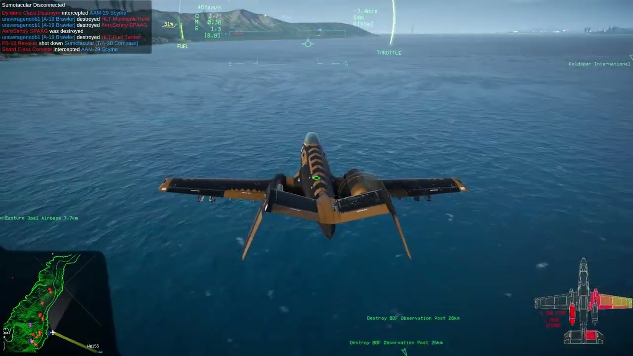 perfect sortie (almost) - nuclear option