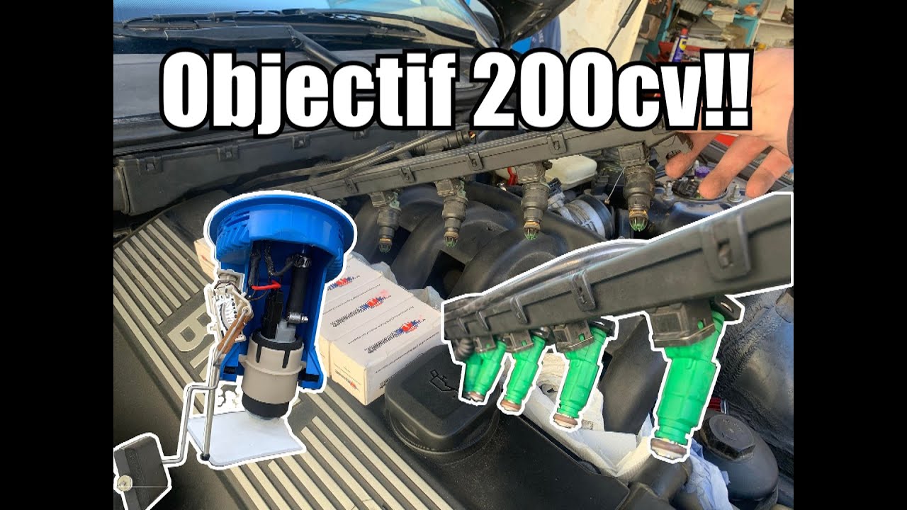 On installe des gros injecteurs et une grosse pompe sur la E36 !