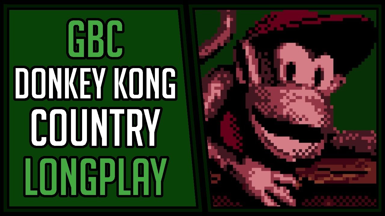 Donkey Kong Country (101%+Bonus)  | GBC | Longplay | Walkthrough #176 [4Kp60]