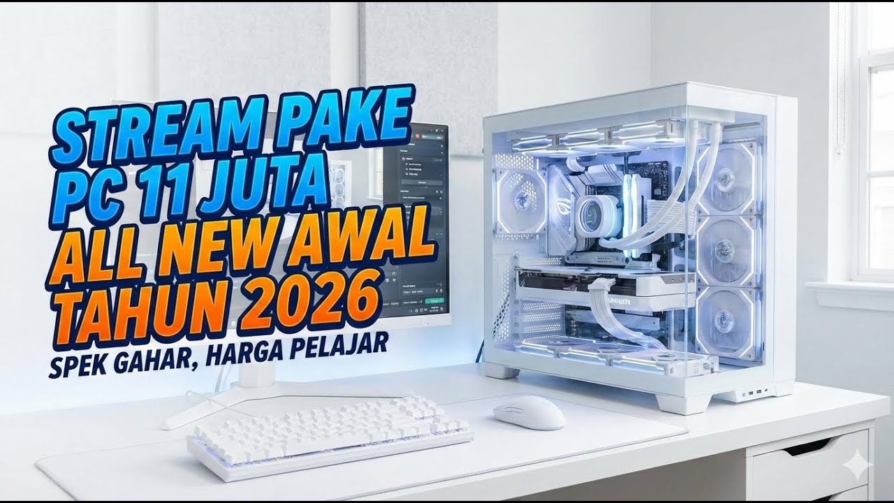 🔴STREAM PAKAI PC 11 JUTAAN 2026 GAHAR GANTENG WOK || KONSUL PC GRATIS #shorts #pc #stream #rakitpc