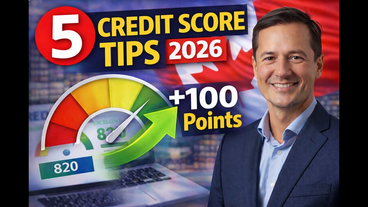 5 Credit Score Tips That Boosted My Score 100+ Points in Canada 2026 &ndash; Beginners Guide