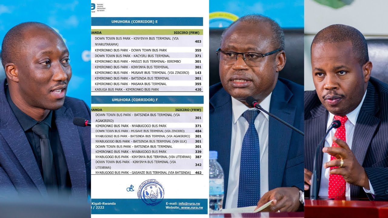 LETA Y’U RWANDA YASOBANUYE BIRAMBUYE IBICIRO BISHYA BY’INGENDO MU GIHUGU |MENYA IMPAMVU BYAHINDUTSE