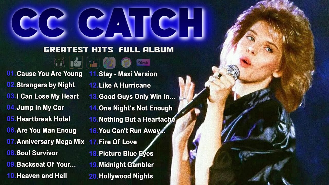 C.C.Catch Best Hits - C.C.Catch Greatest Hits Full Album - Ultimate 80s Eurodisco Collection #m10