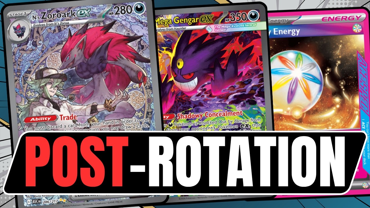 N&rsquo;s Zoroark ex Is the Most Flexible Deck! | Post-Rotation Deck Profile