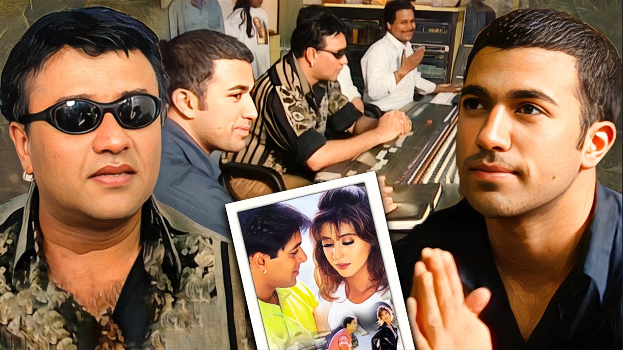 Jaanam Samjha Karo (1999) Song Recording BTS: Anu Malik & Kamaal Khan Compose Music For Salman Khan