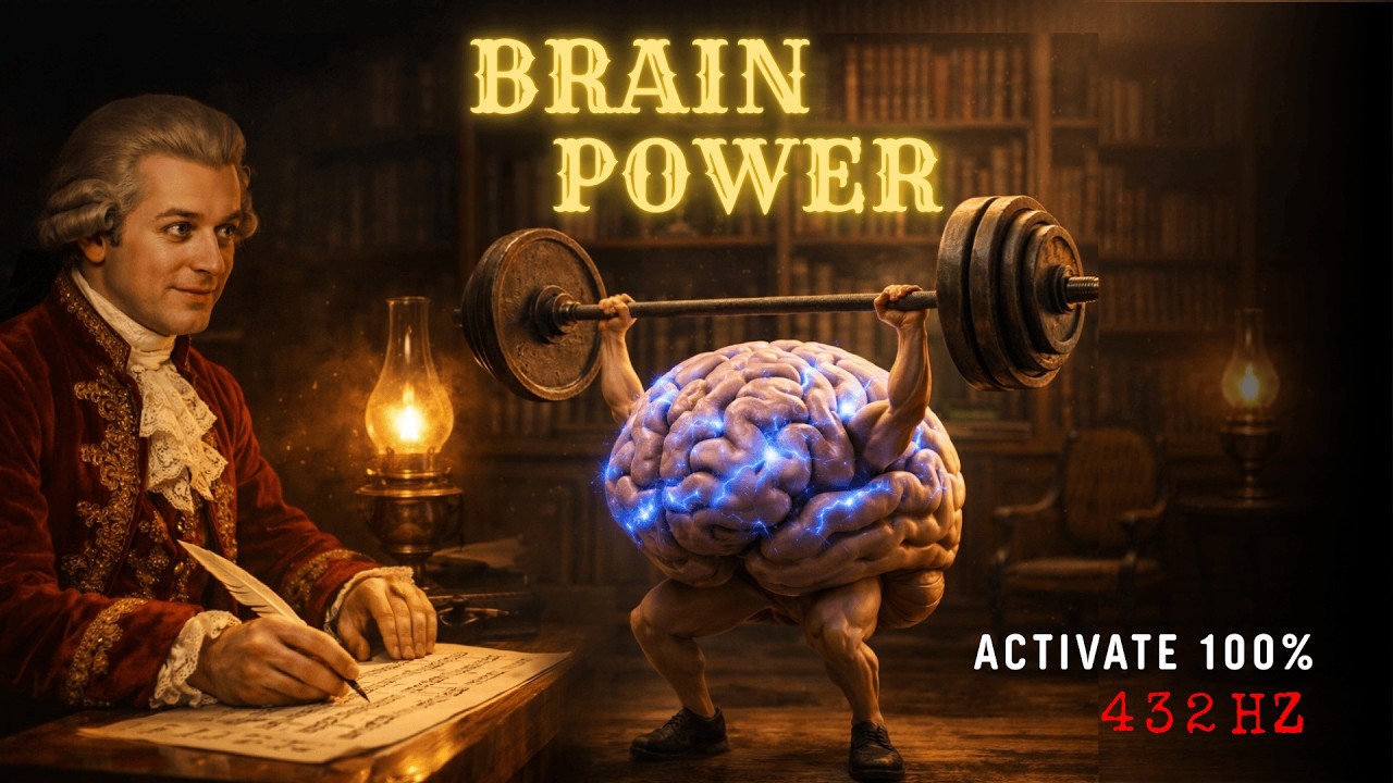 Mozart Effect: Activate 100% of Your Brain in 10 Minutes 🧠 Super Intelligence & Focus