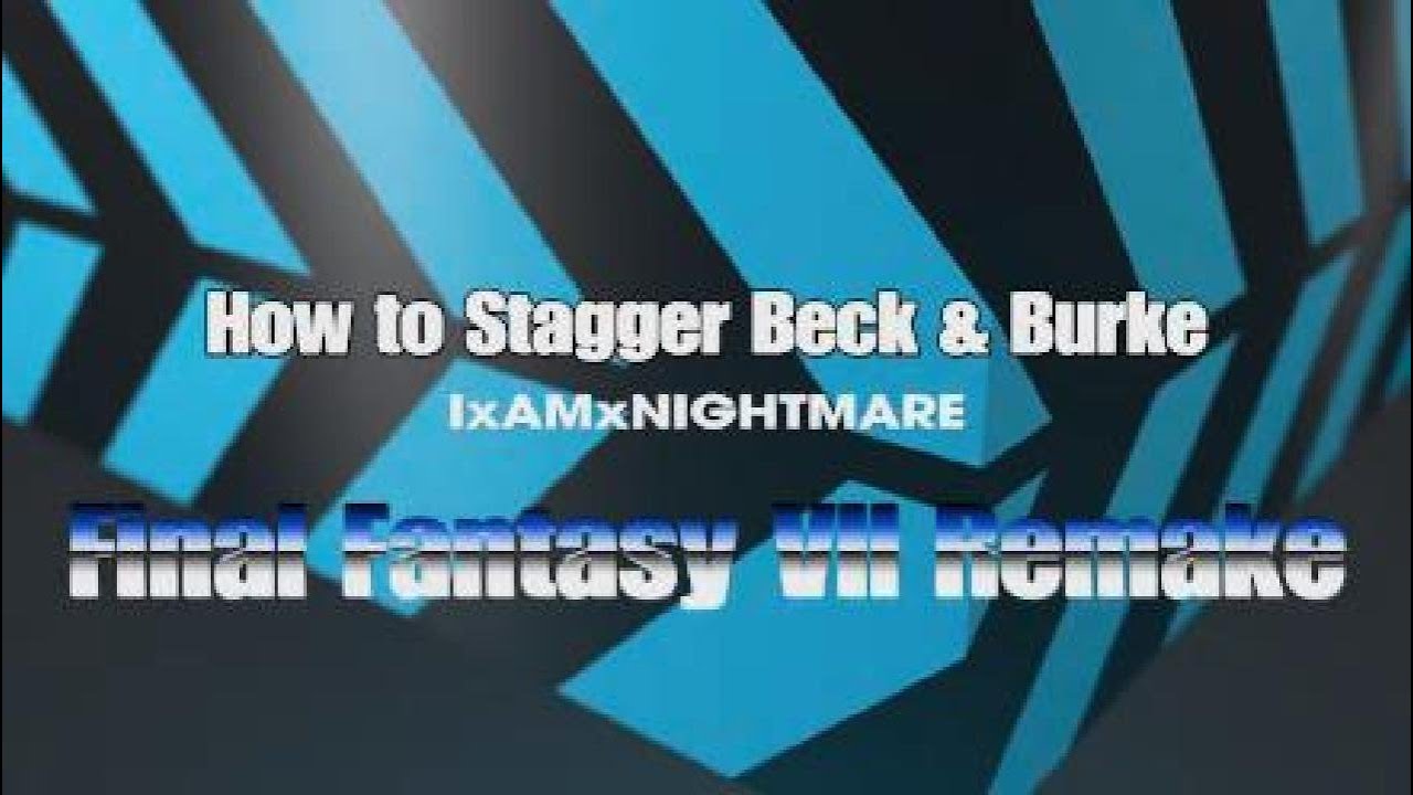 How to Stagger Beck & Burke