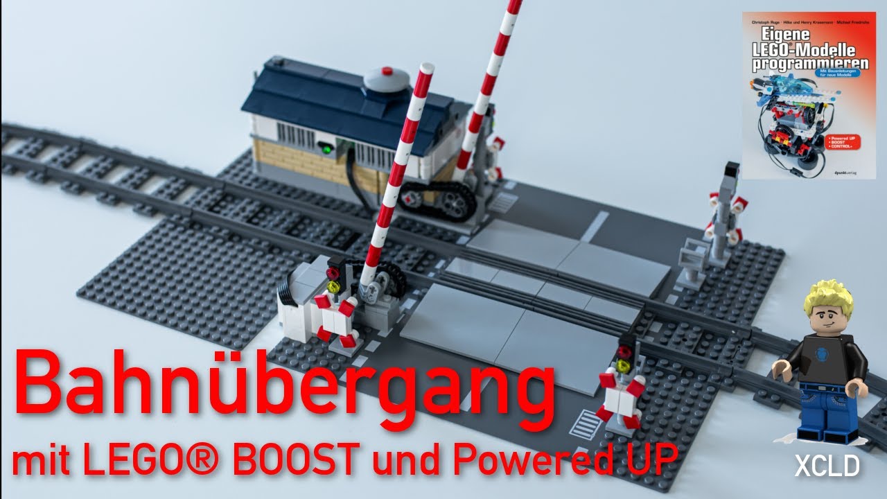 Eigene LEGO®-Modelle programmieren: Bahnübergang
