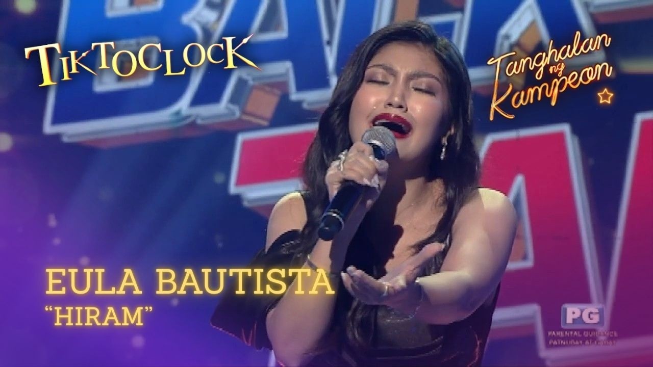 Eula Bautista's emotional performance of 'Hiram' by Zsa Zsa Padilla! | Tanghalan Ng Kampeon 4