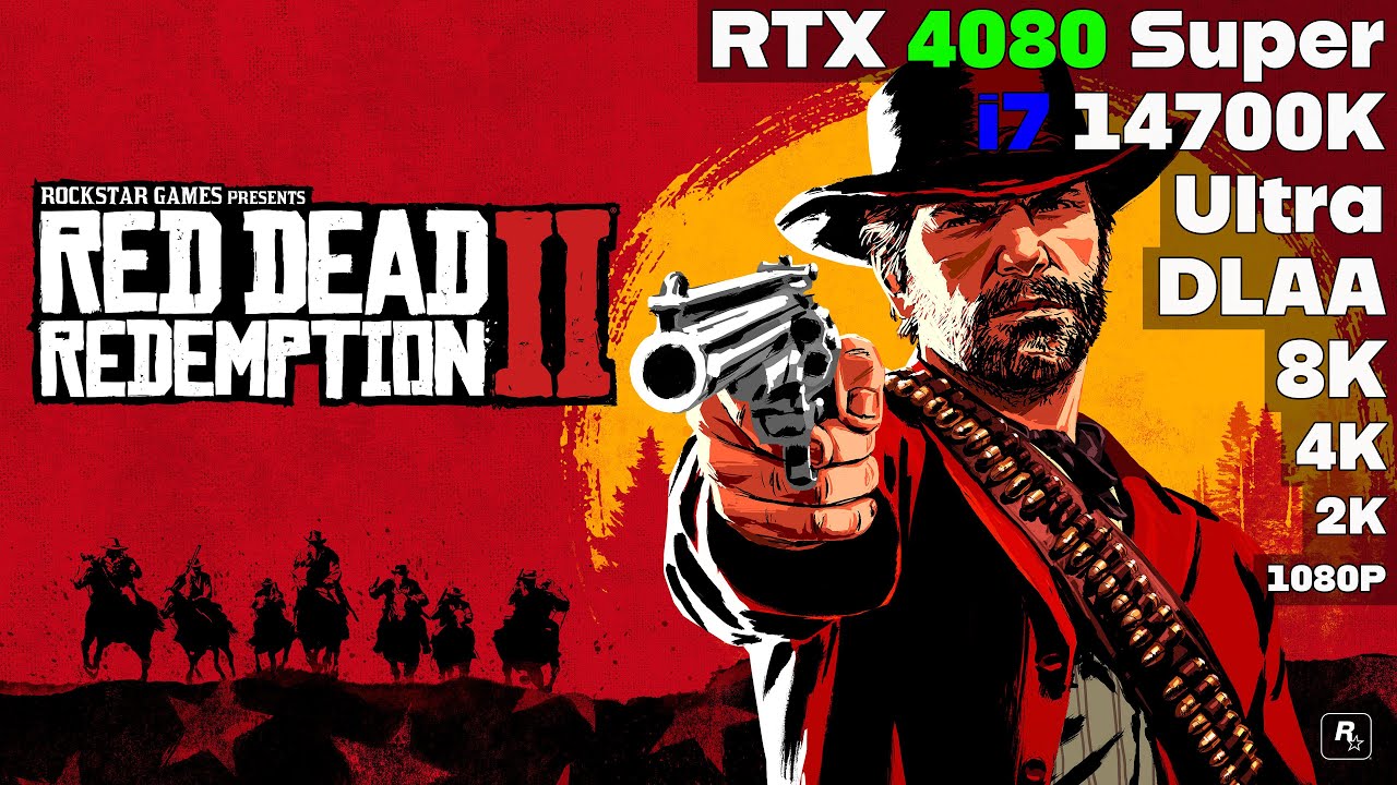 RTX 4080 Super + i7 14700K &mdash; Red Dead Redemption 2 Benchmark