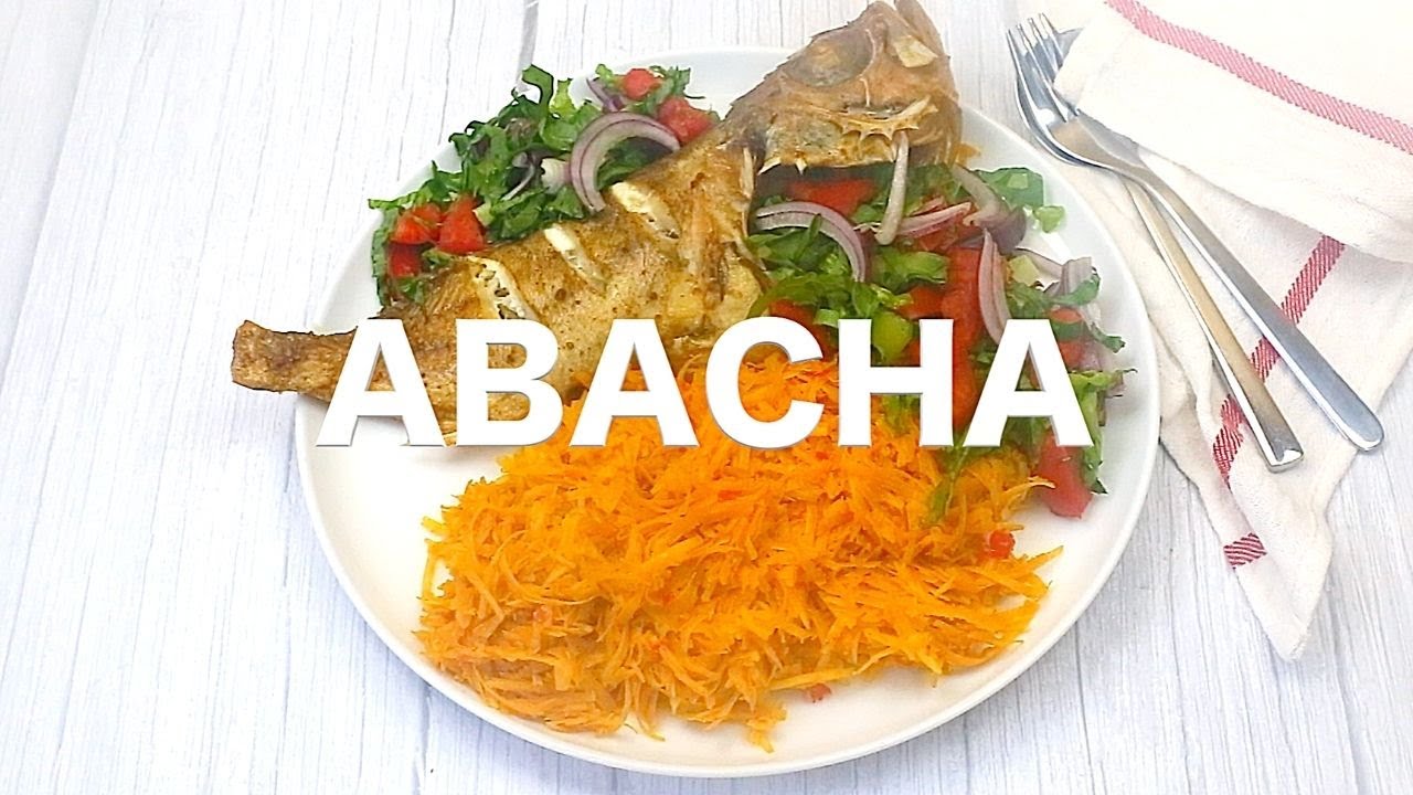 Abacha Salad || How to make abacha salad