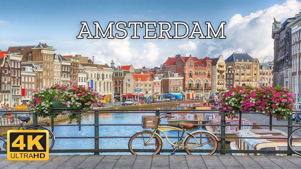 Amsterdam, Netherlands 🇳🇱 | 4K Drone Footage