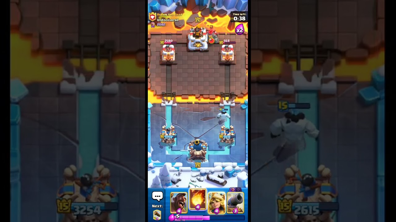 Golem players are so noob😂 #clashroyale #supercell