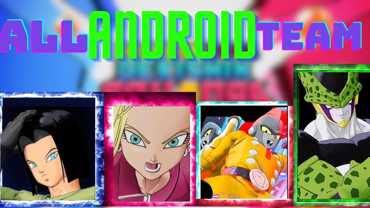 Android only team is CRAZY In Gekishin Squadra Ft. MajinMamba, AnxoMike,KSmithx5x