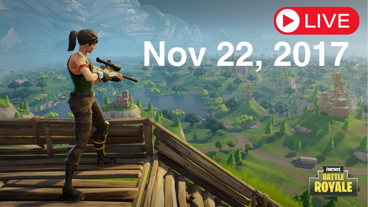 🔴 LIVE - Fortnite Flashback | Nov 22, 2017
